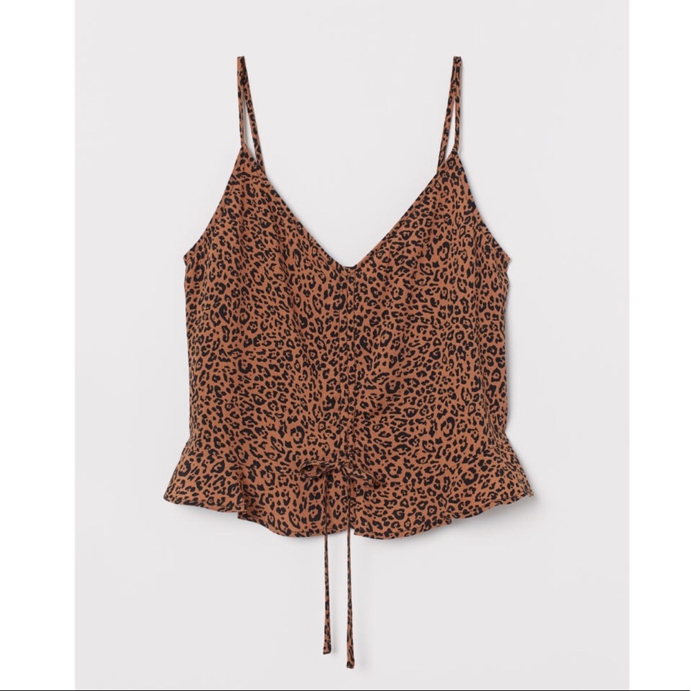 Camisole with drawstring